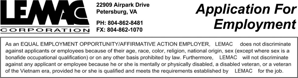 Apply for a job online!